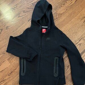 Nike Boys Sportswear Full-Zip Fleece Tech Hoodie